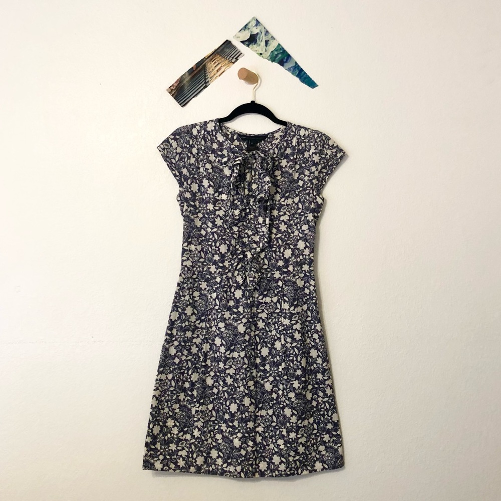 Marc By Marc Jacobs Blue Floral Dress